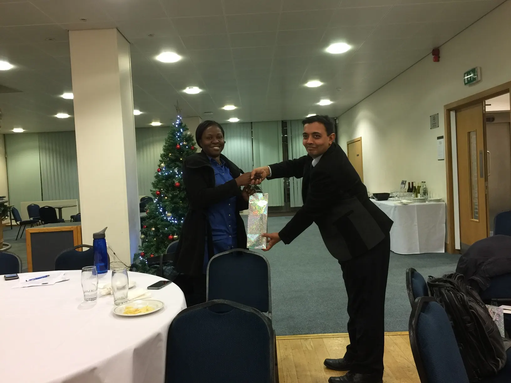 An Audience prize given for active participation & contribution