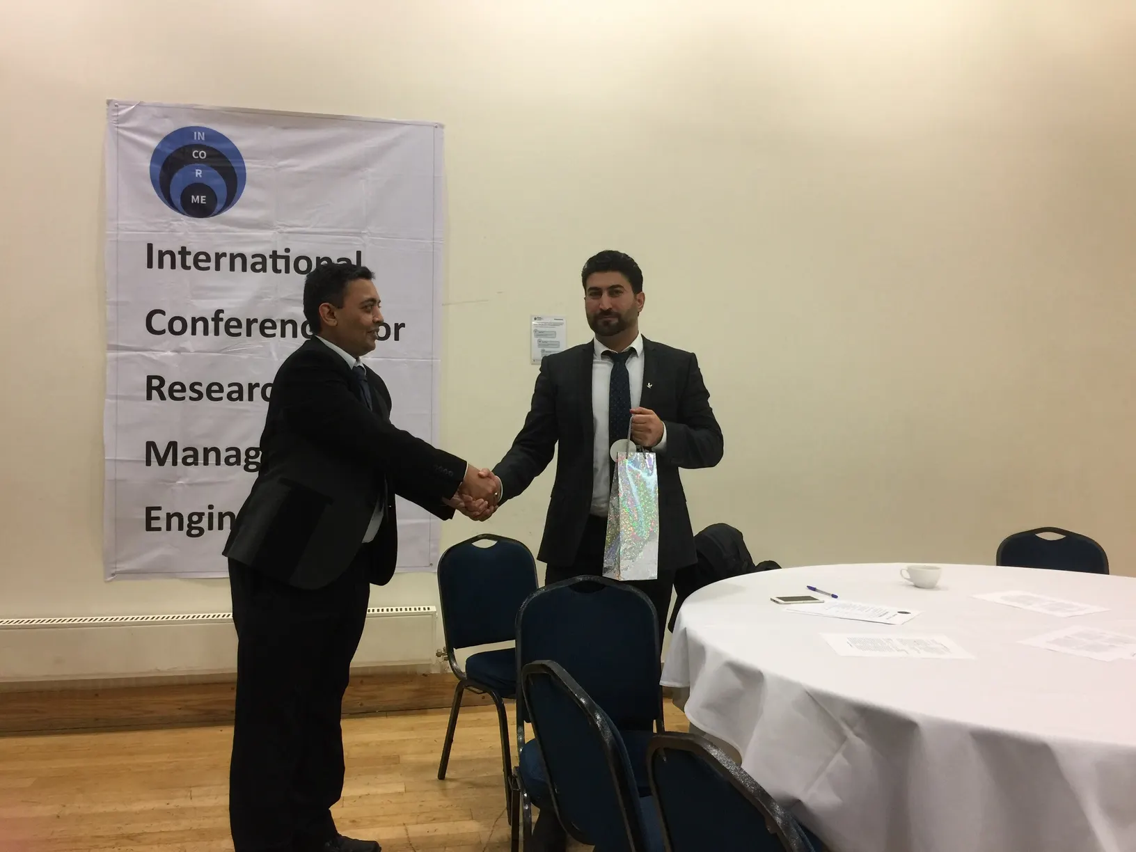An Audience prize given for research participation & contribution