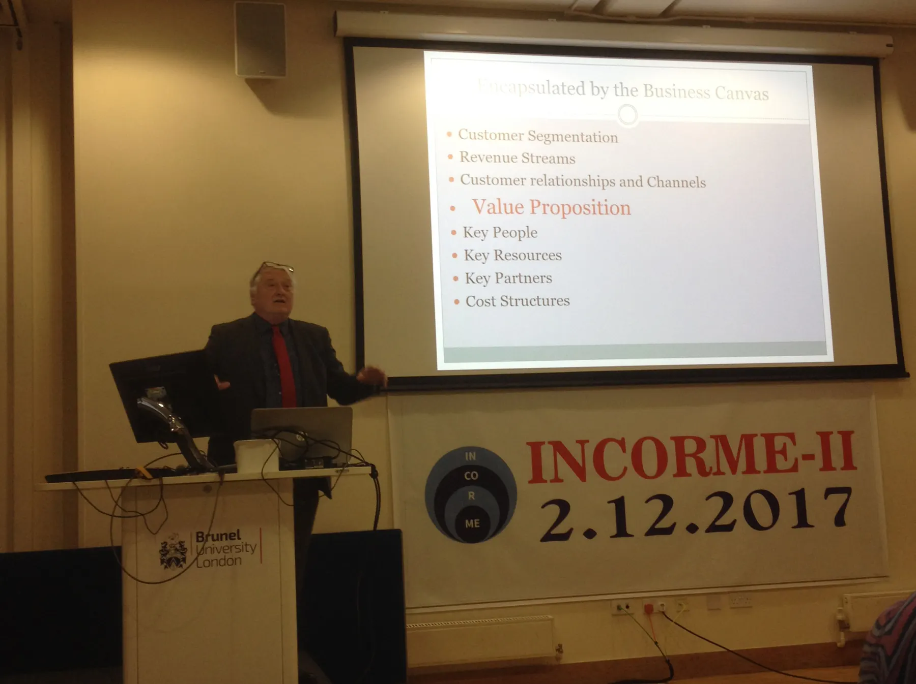 Dr Kerry presenting