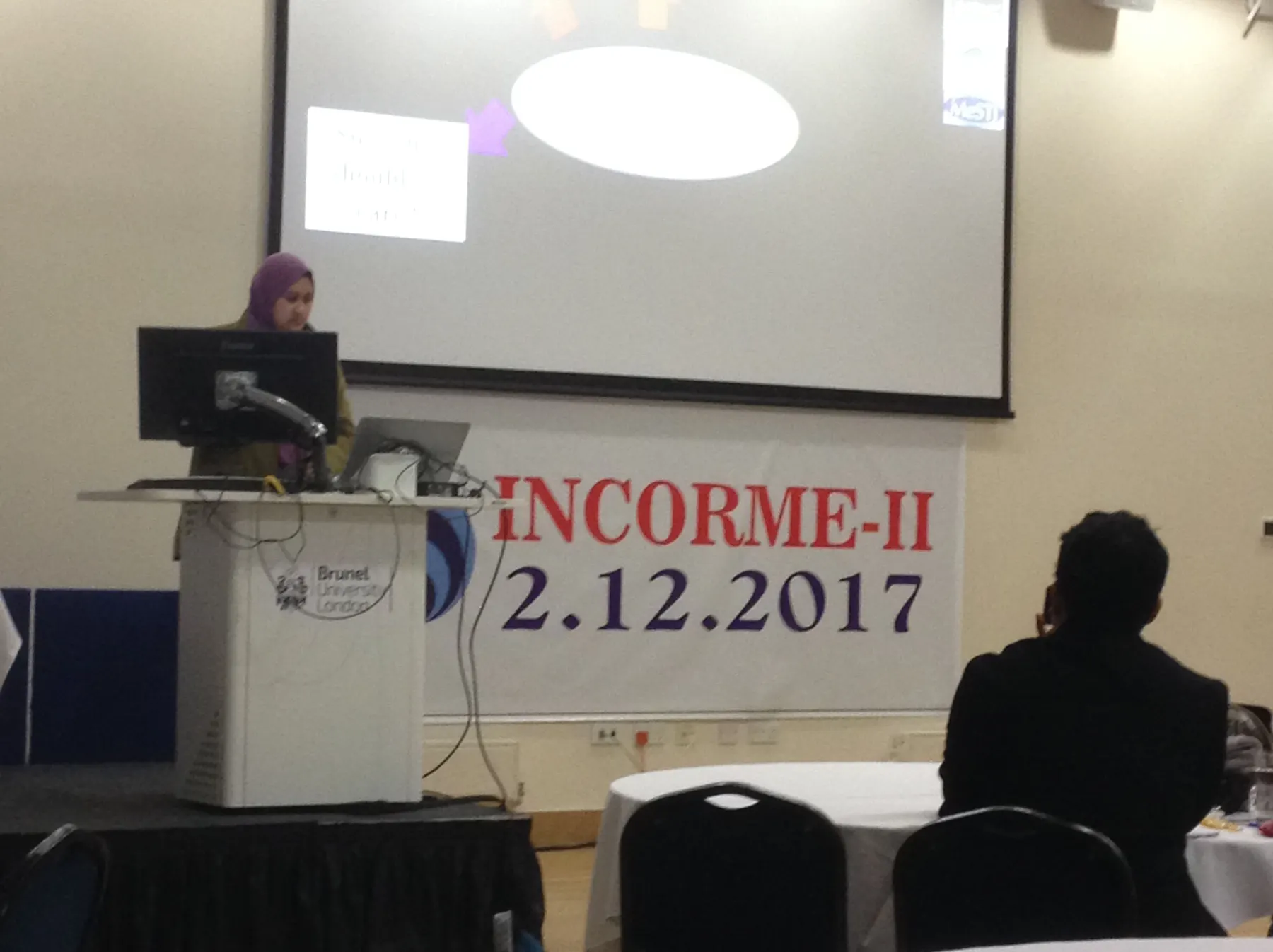 Dr Nor Aida presenting