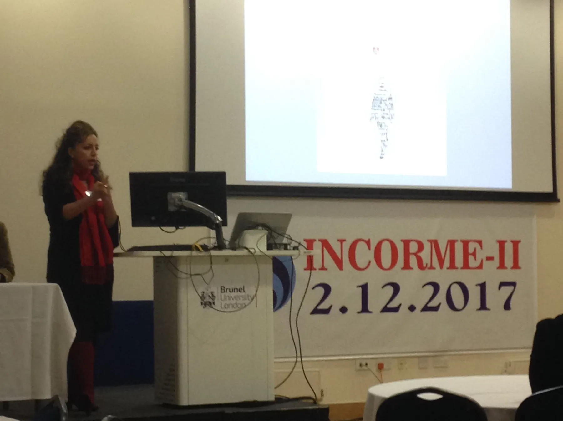 Dr Pantea Foroudi presenting