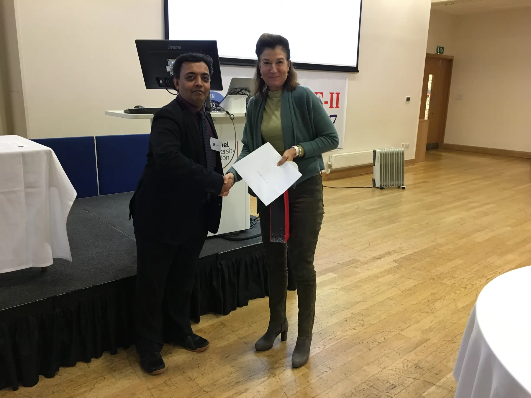 Vote of thanks to Dr Sabine von Oesterreich