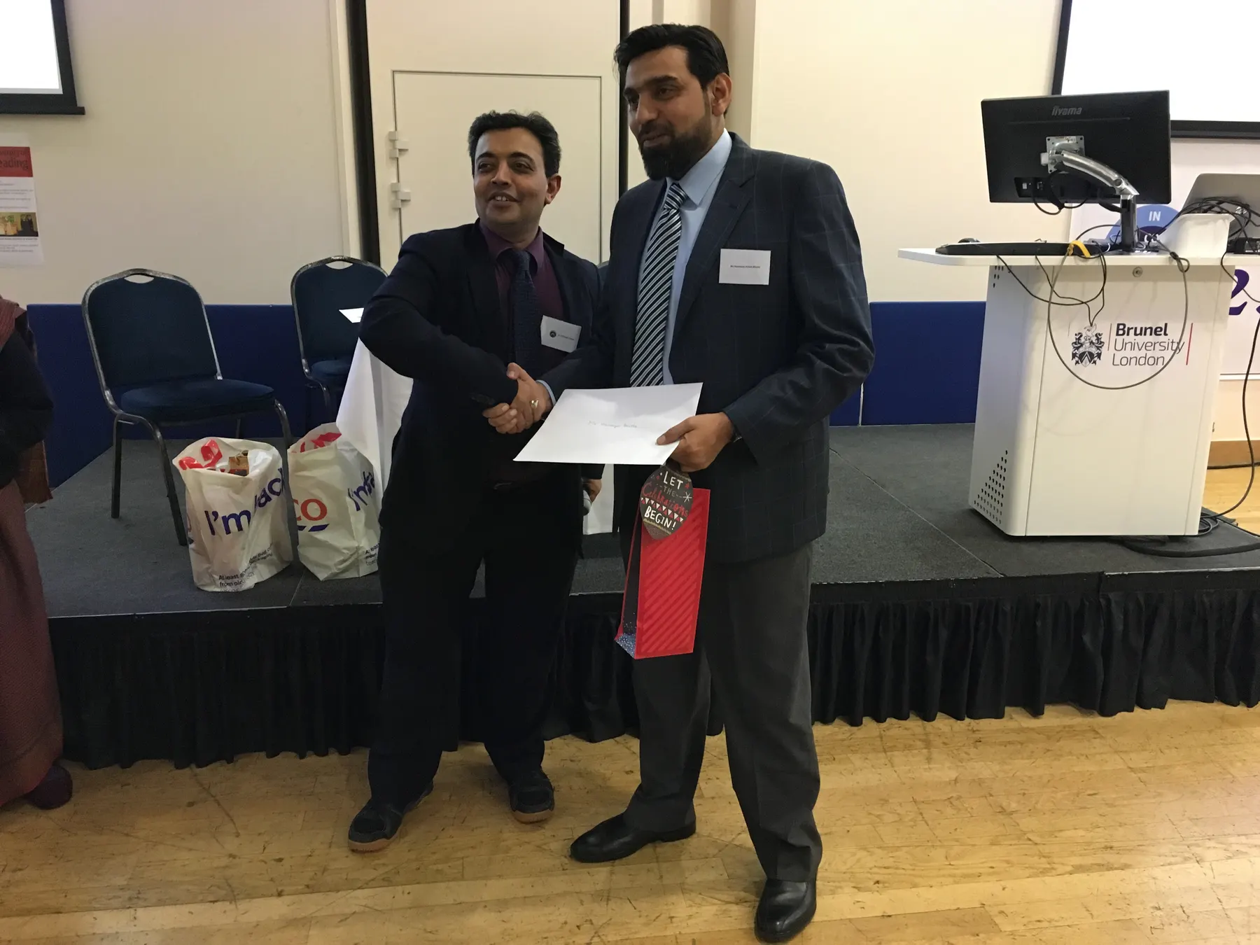 Vote of thanks to Mr Hamayun Bhutta