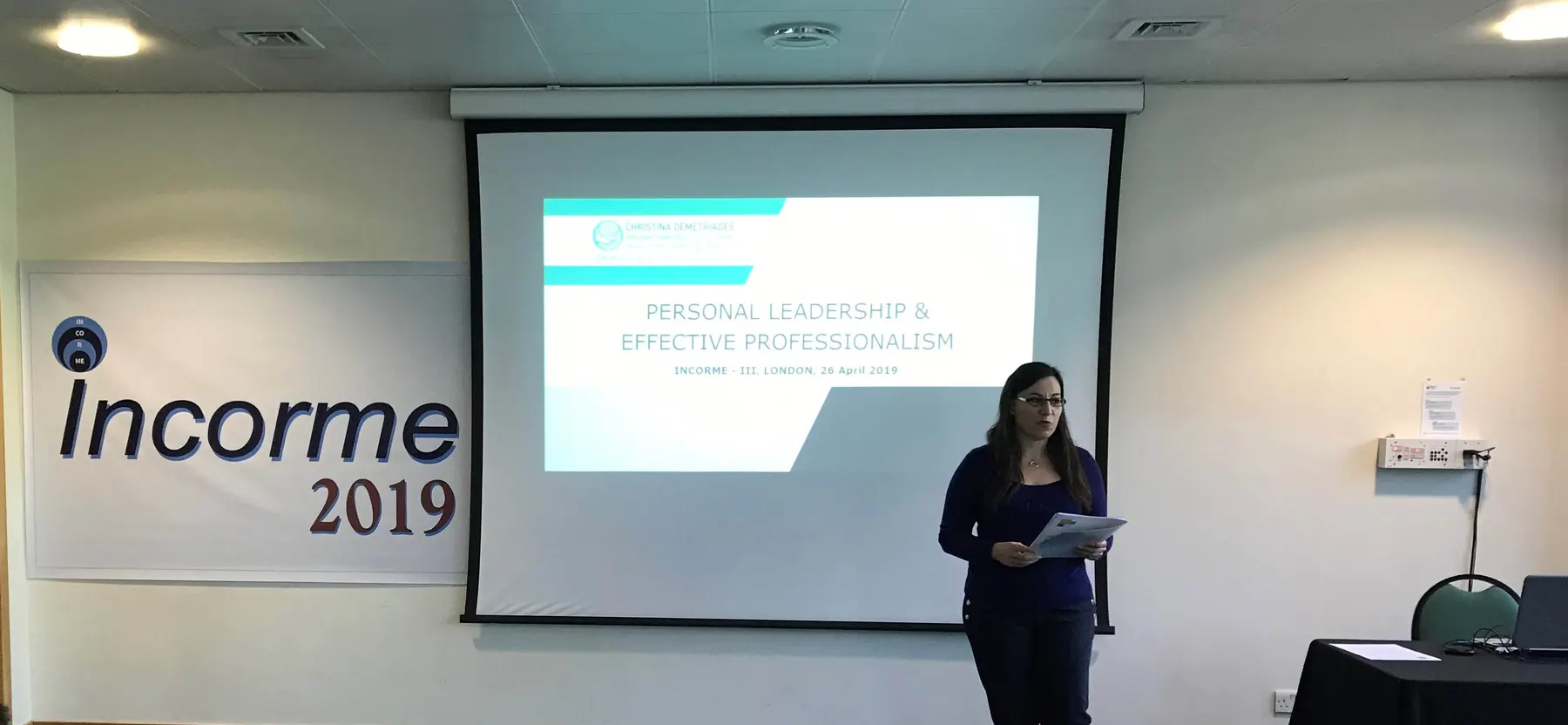Ms Christina Demetrides Presenting