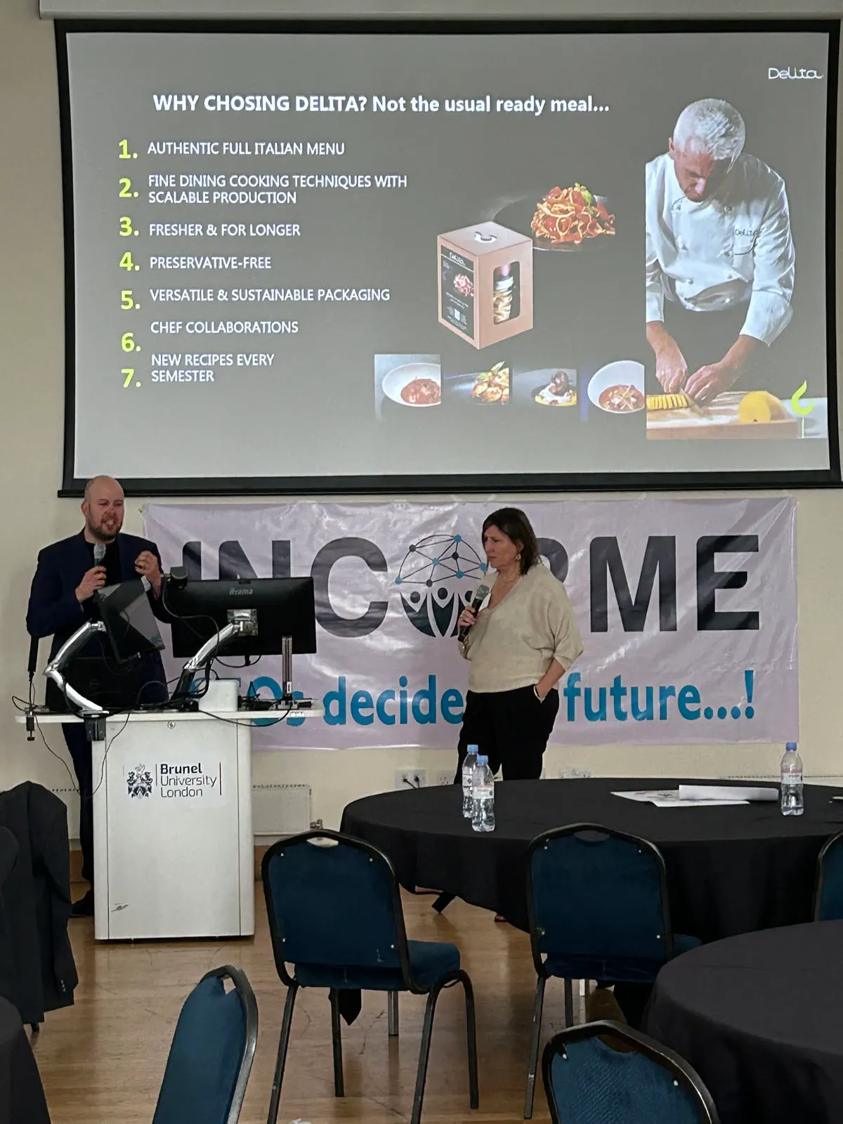 A Corporate Showcase & Pitch Winner Delita by Ms Eva Pederzini at INCORME IV