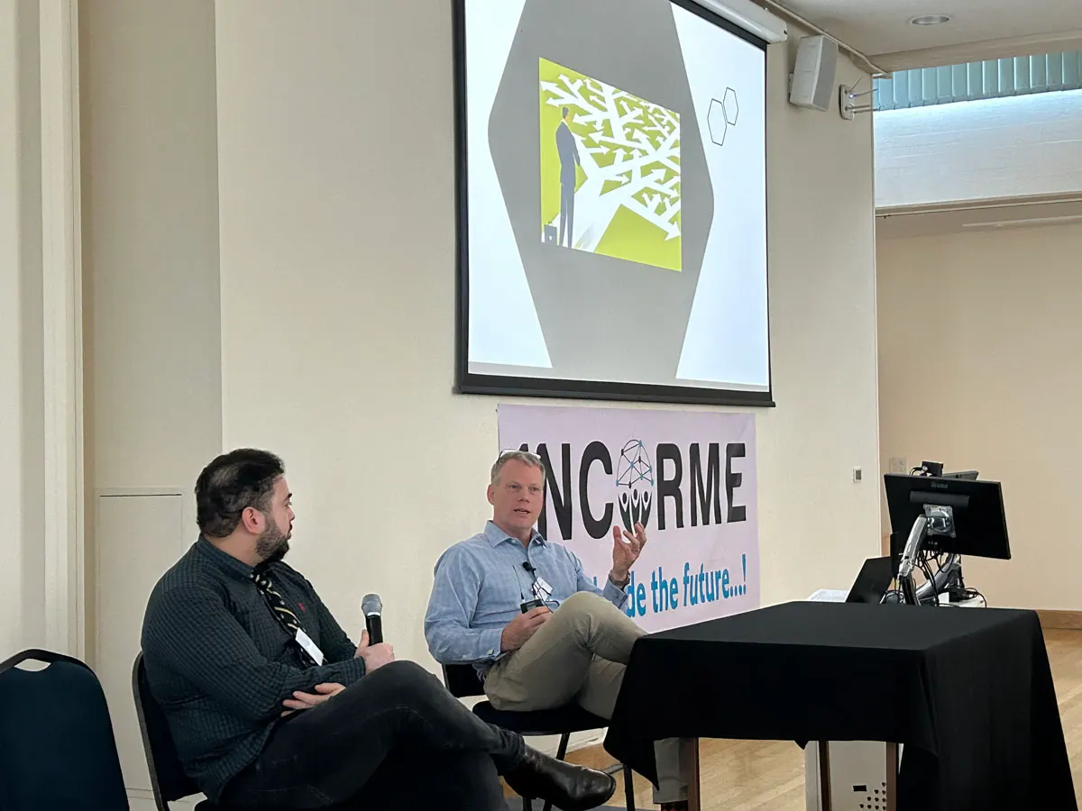 CXO Panel Mr David Mahr and Dr Mehdi Sarsat at INCORME IV